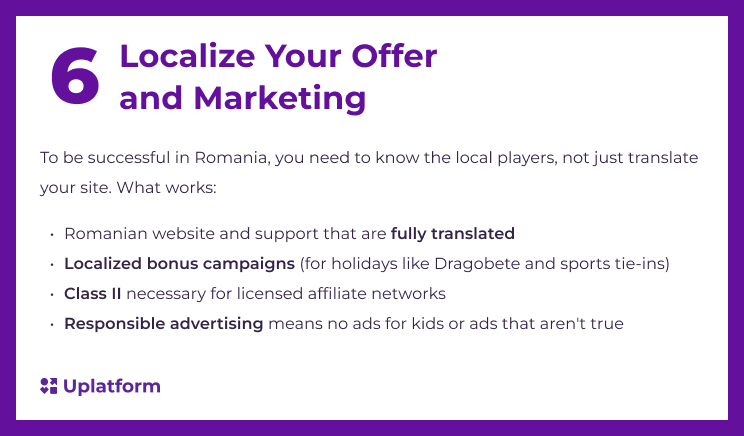 iGaming business in Romania